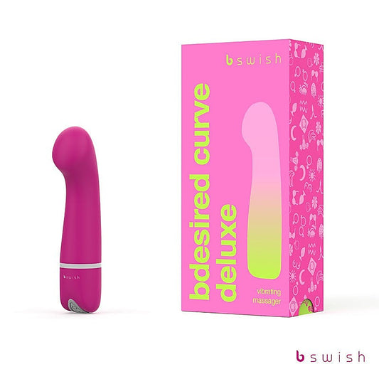 Bdesired Deluxe Curve G Spot Vibrator by B Swish