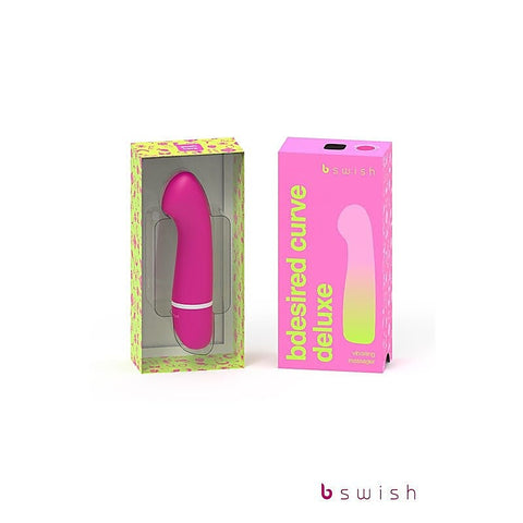 Bdesired Deluxe Curve G Spot Vibrator by B Swish