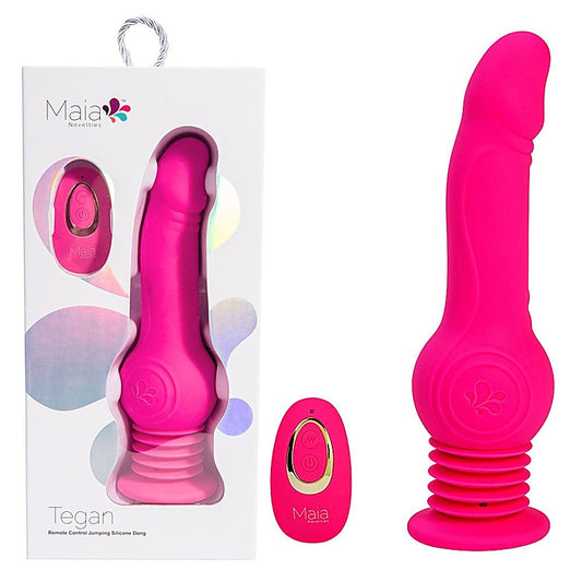 Maia TEGAN USB Rechargeable Jumping Vibrating Dong