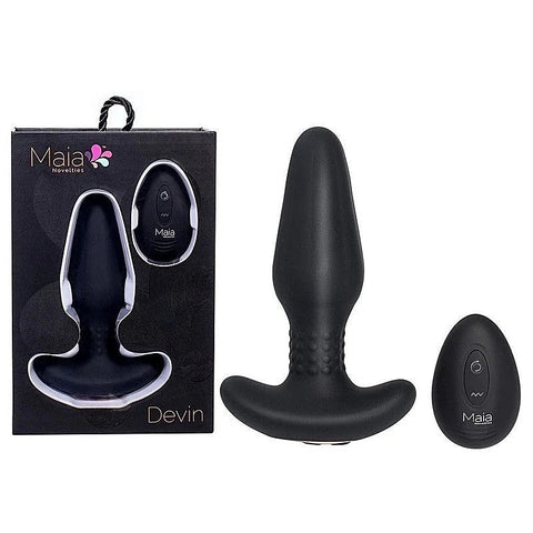 Maia DEVIN USB Rechargeable Vibrating Butt Plug by Maia Toys