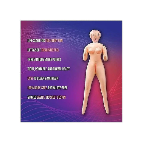 X5 Men Sweet Jasmine Inflatable Love Doll by Blush Novelties