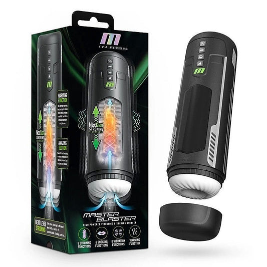 Master Blaster Vibrating & Sucking Auto Male Masturbator