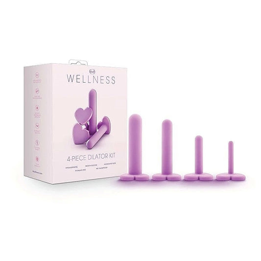 Wellness Vaginal Dilators Set of 4 Sizes by Blush Novelties