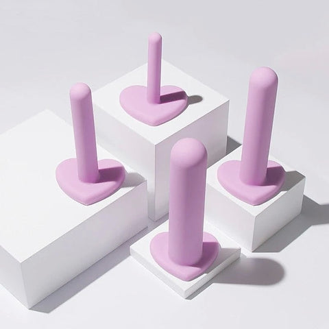 Wellness Vaginal Dilators Set of 4 Sizes by Blush Novelties