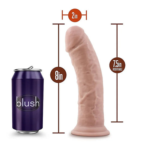 Dr Skin Plus Thick Posable Dildo by Blush Novelties