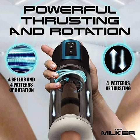The Milker Thrusting & Rotating Male Masturbator