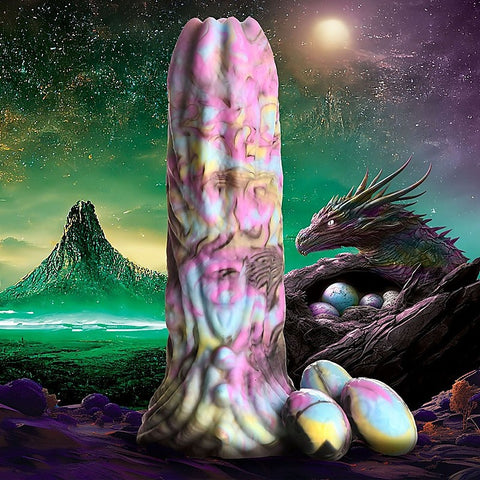 Dragon Spawn Multi Coloured Fantasy Dildo by XR Brands