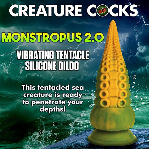 Monstropus 2.0 Vibrating Tentacled Monster Dildo
