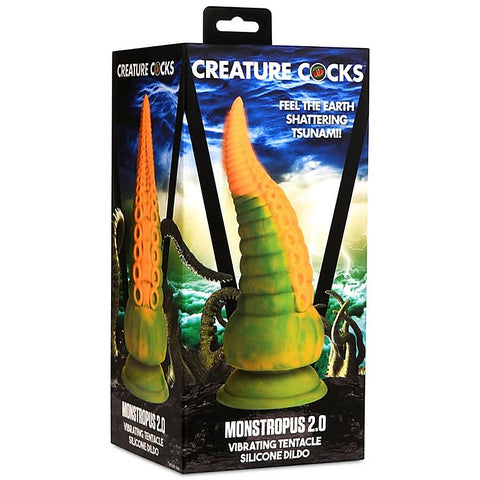 Monstropus 2.0 Vibrating Tentacle Silicone Dildo