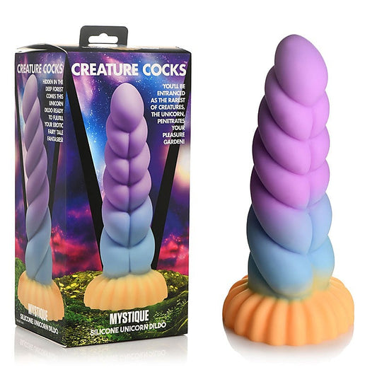 Creature Cocks Mystique Fantasy Silicone Unicorn Dildo
