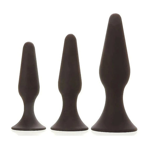 Silicone Booty Boot Camp 3 Size Anal Training Kit