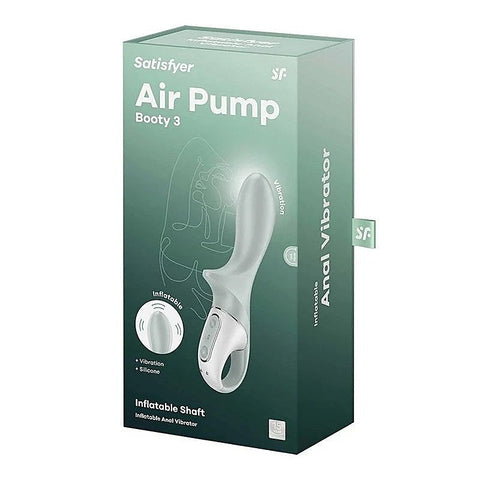 Air Pump Booty 3 Rechargeable Inflatable Anal Vibrator