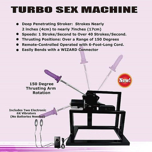 Turbo Mains Powered Sex Machine by Myworld