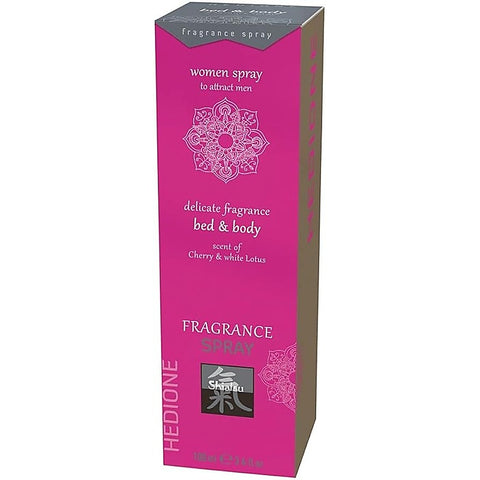 SHIATSU Cherry and White Lotus Bed and Body Spray by Hot Ero