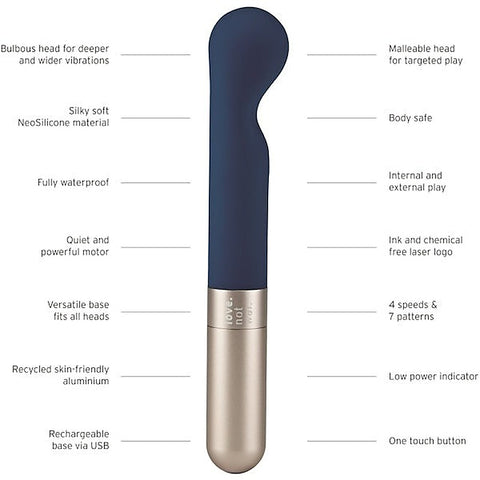 Kama Vibrating G Spot Massager by Love Not War