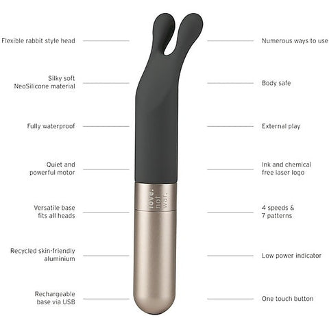 Laska Classic Rabbit Vibrator by Love Not War
