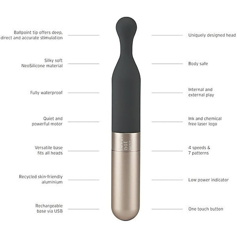 Meile Silky Soft Bullet Vibrator by Love Not War