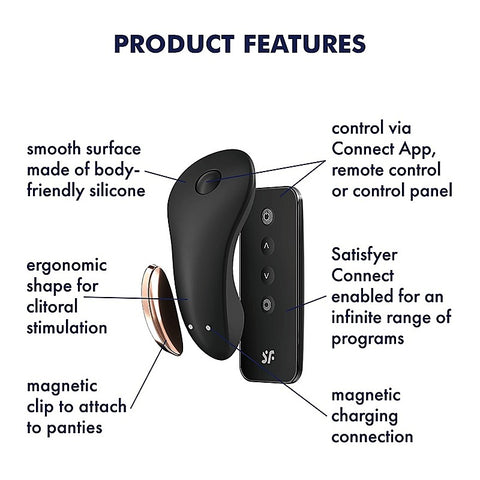 Little Secret App Controlled Panty Vibrator By Satisfyer