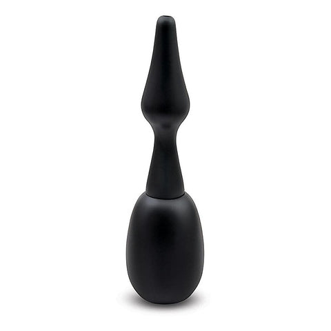 AquaClean Silicone 1-Way Valve Douche Set with Beaded Nozzle