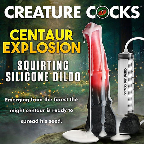 Creature Cocks Centaur Explosion Squirting Dildo