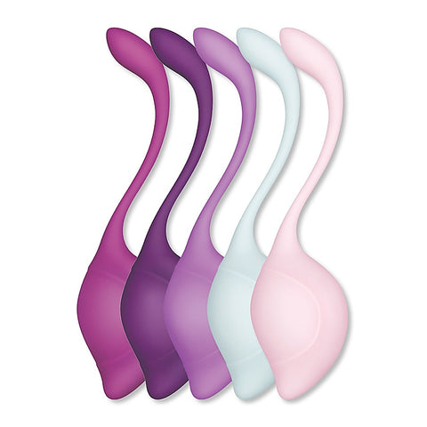 Bodywand Squeeze 5 Piece Teardrop Weighted Kegel Exerciser