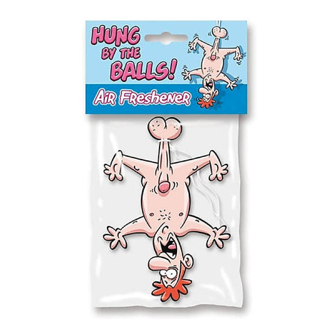 Hung By The Balls Air Freshener by Ozze Creations