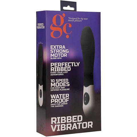 GC Ribbed G-Spot Vibrator by Shots Toys
