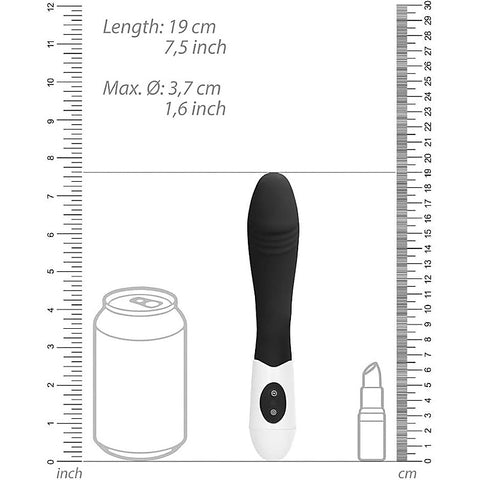 GC Ribbed G-Spot Vibrator by Shots Toys