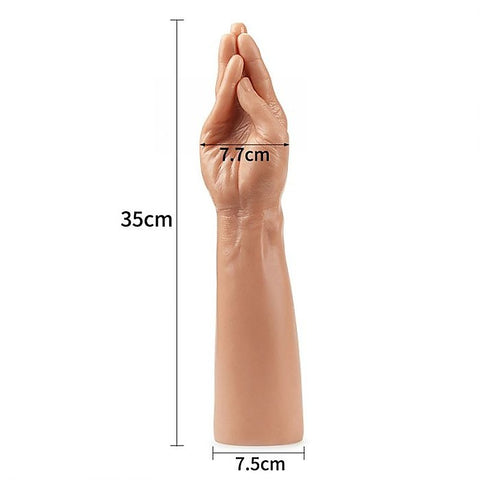 King Sized Realistic Magic Hand Fisting Dildo by Lovetoy