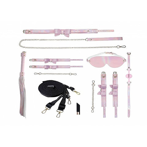 OUCH! Paris Collection 8 Piece Bondage Set by Shots Toys