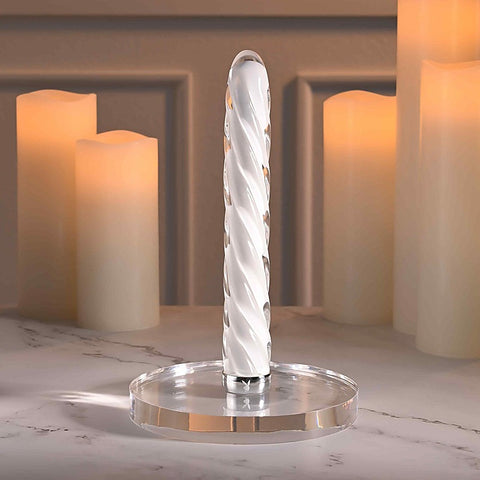 Playboy Pleasure IN A TWIST Glass Bullet Vibrator by Evolved