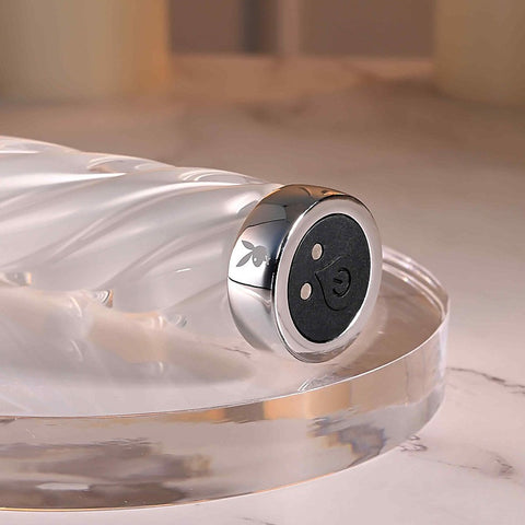 Playboy Pleasure IN A TWIST Glass Bullet Vibrator by Evolved