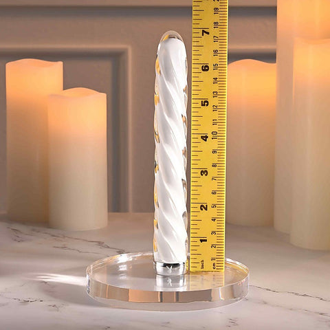 Playboy Pleasure IN A TWIST Glass Bullet Vibrator by Evolved