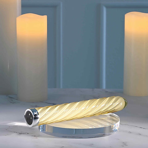 Playboy Pleasure TWIST OF FATE Glass Bullet Vibrator