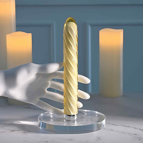 Playboy Pleasure TWIST OF FATE Glass Bullet Vibrator