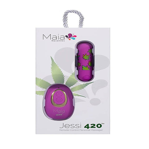 JESSI 420 Remote Bullet Vibrator by Maia Toys