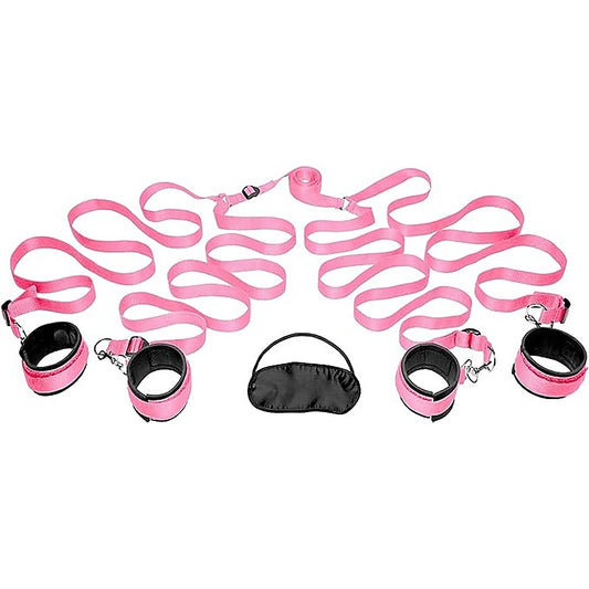 Frisky Bedroom Fetish Play Restraint Kit by XR Brands