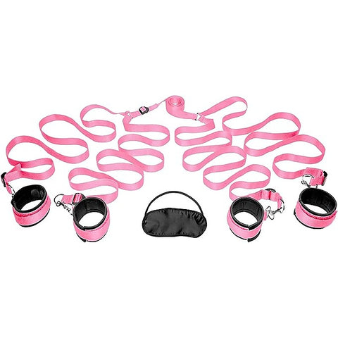 Frisky Bedroom Fetish Play Restraint Kit by XR Brands