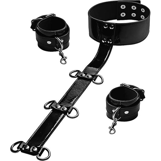 Frisky Bound Around Neck to Wrist Restraints by XR Brands