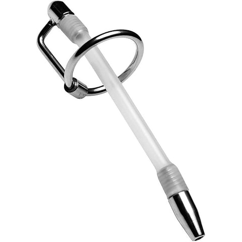 Master Series Inertia Flexible Cum-Thru Penis Plug