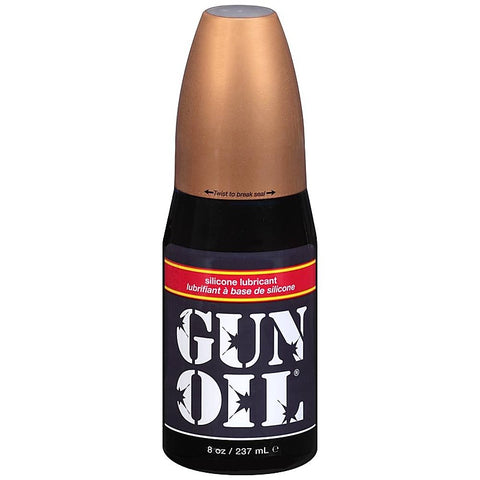 Flip Top Bottle Silicone Based Lubricant by Gun Oil