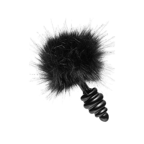 Tailz Black Bunny Tail Anal Plug by XR Brands