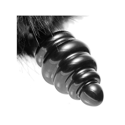 Tailz Black Bunny Tail Anal Plug by XR Brands