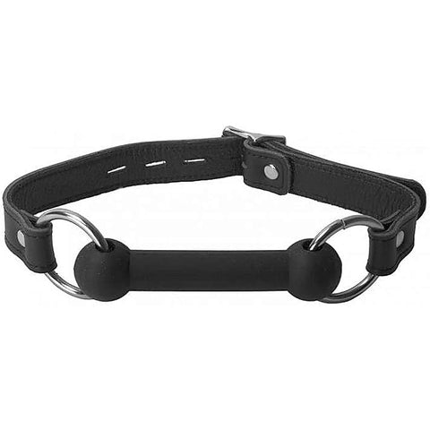 Strict Bondage Play Silicone Bit Gag by XR Brands