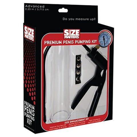 Premium Penis Pumping Kit Intermediate Size by XR Brands