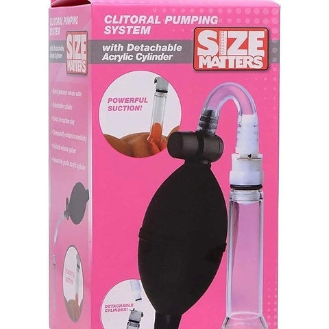 Size Matters Clitoris Pumping Cylinder by XR Brands