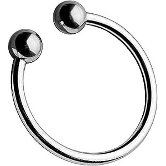 Master Series Pressure Point Beaded Stainless Steel Glans