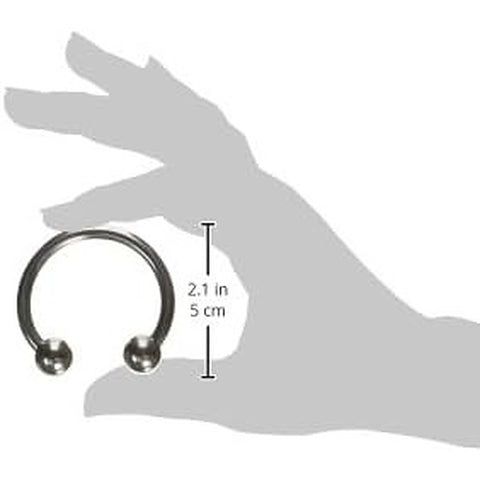 Master Series Pressure Point Beaded Stainless Steel Glans