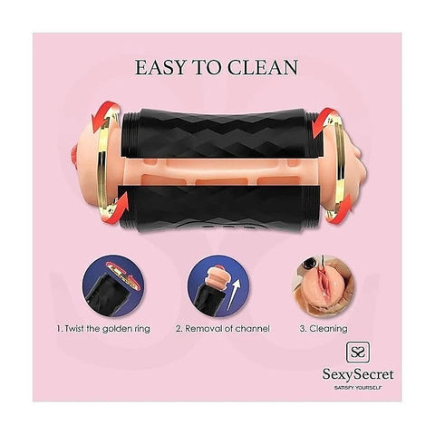 Dual-Entry Masturbator by NANMA Corporation