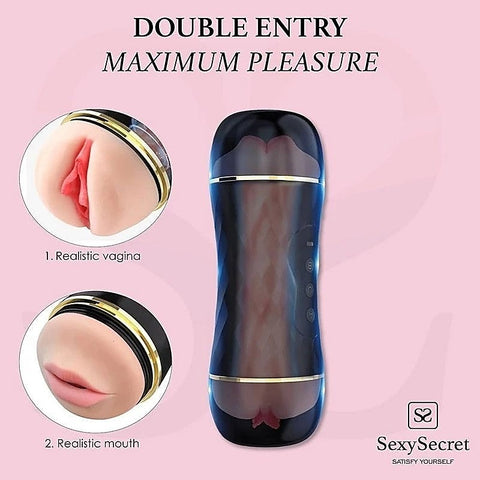 Dual-Entry Masturbator by NANMA Corporation